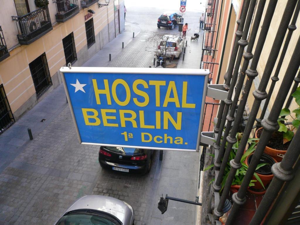 Hostal Berlin Madrid Eksteriør bilde